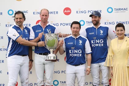 William ganó con su team, integrado por el empresario saudí Amr F. Zedan, el patrón Aiyawatt Srivaddhanaprabha (es el hijo mayor del magnate tailandés Vichai Srivaddhanaprabha, en cuya memoria se jugó el torneo) y el argentino Polito Pieres