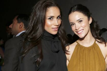 En tiempos de rodaje de Suits, la serie que la catapultó a la fama y que coprotagonizó durante siete temporadas, junto a Abigail Spencer.