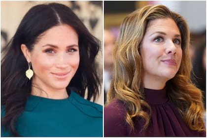 Meghan Markle, duquesa de Sussex, y Sophie Trudeau, periodista y primera dama de Canadá