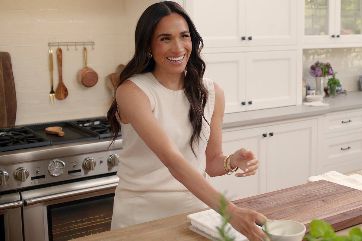 Meghan Markle en la serie de Netflix que postergó su estreno para marzo