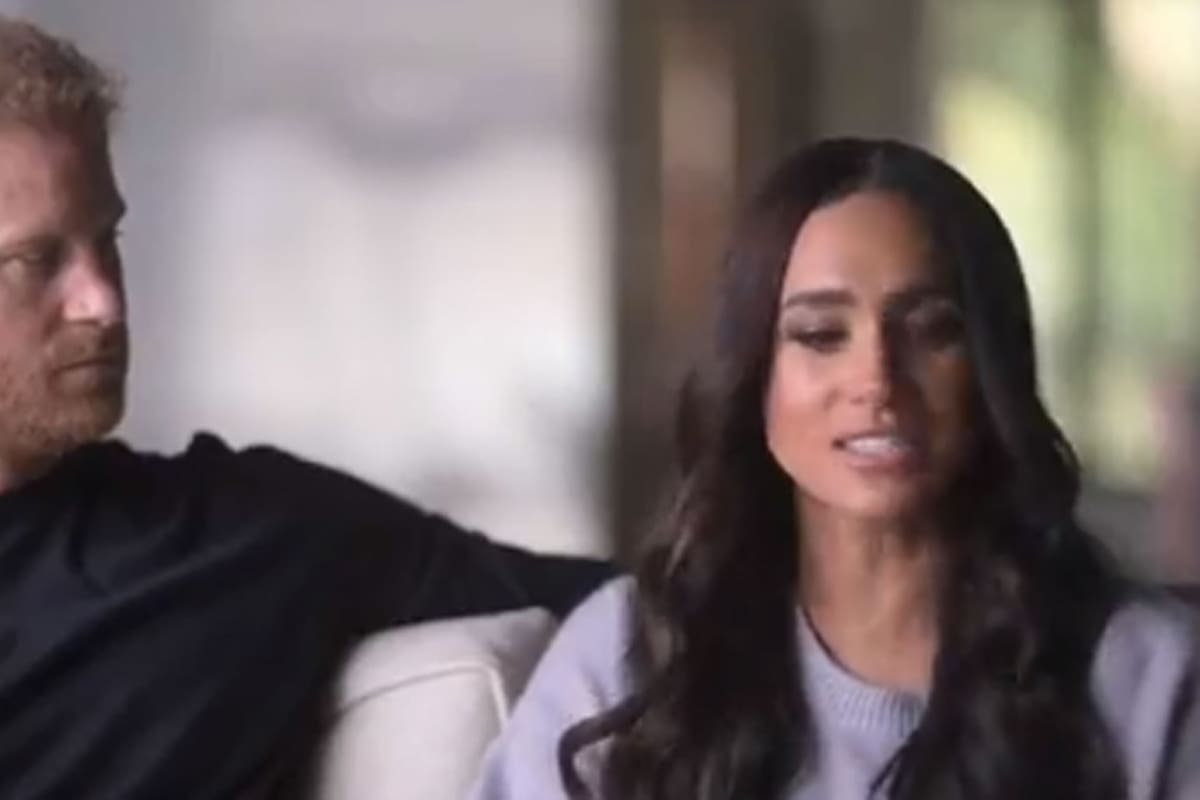 Meghan Markle habla en el documental de Netflix, frente a la incomodidad de Harry