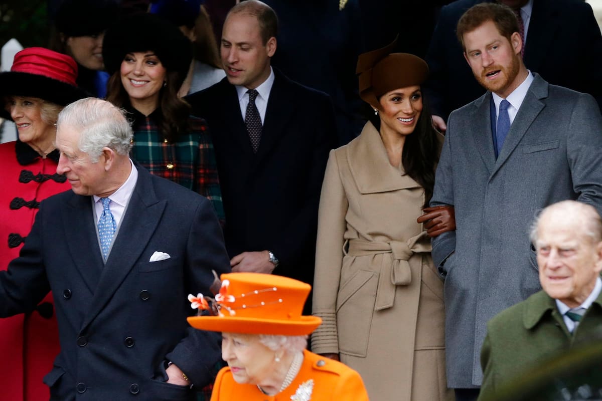 Meghan Markle pasa su primera navidad junto a la familia Real británica