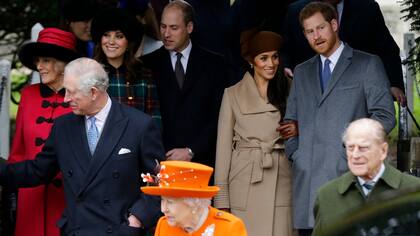 Meghan Markle pasa su primera navidad junto a la familia Real británica