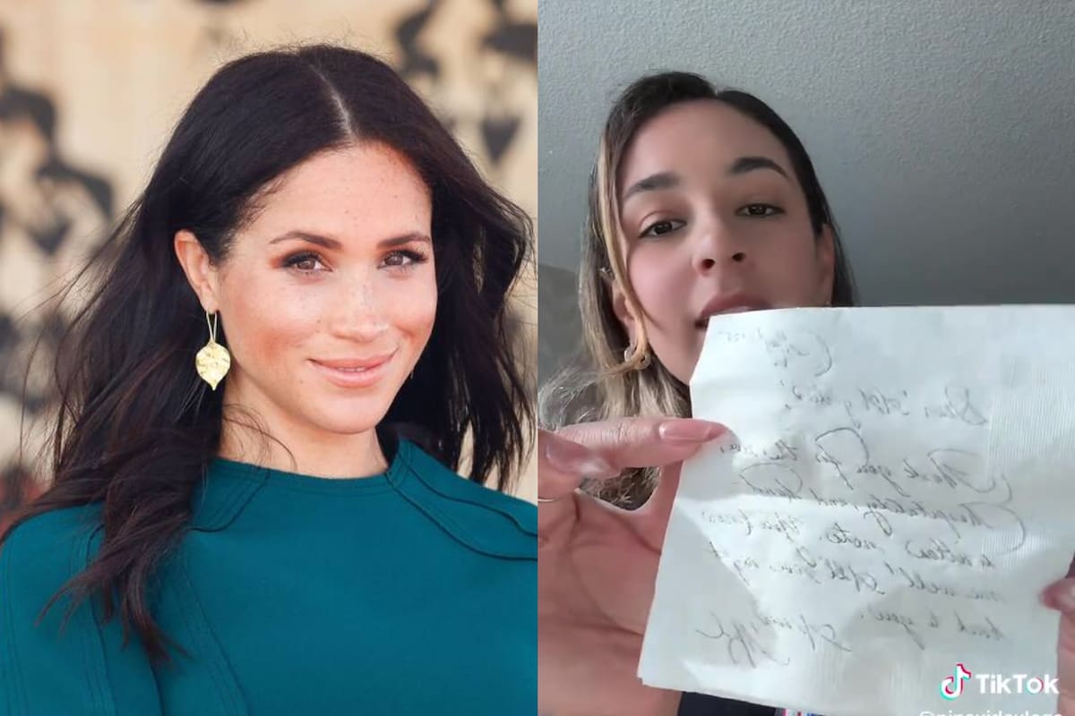 Meghan Markle tuvo un gesto destacado con las azafatas de un vuelo comercial de American Airlines