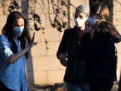 Meghan Markle visita la localidad de Altadena, asolada por los incendios