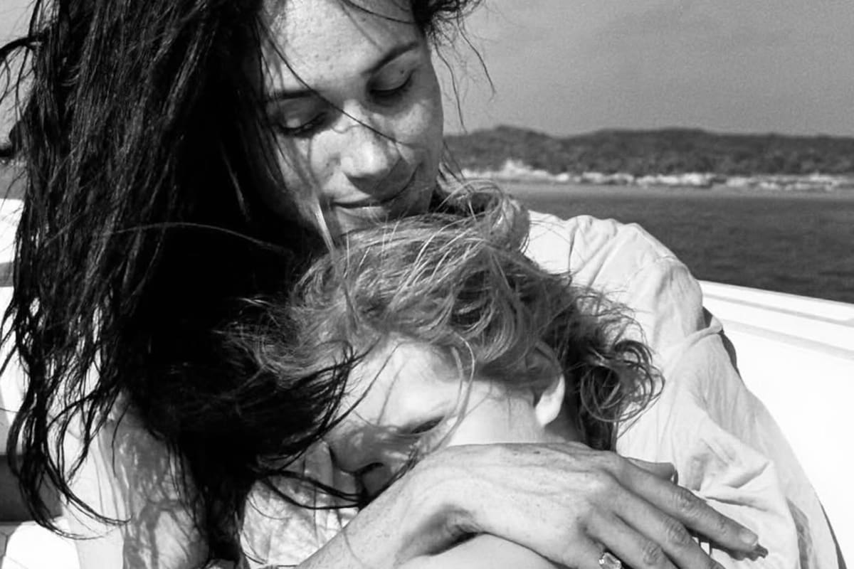 Meghan Markle y su hija Lilibet