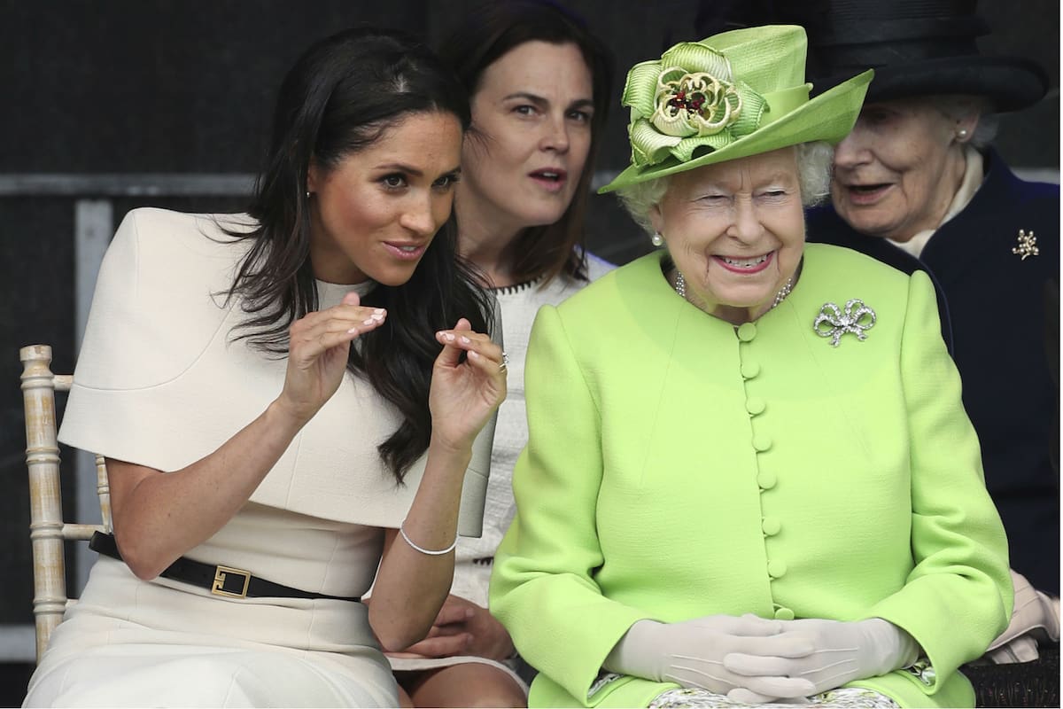 Meghan y la reina estuvieron juntas cerca de Chester