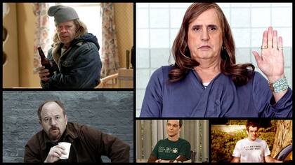 Mejor actor en comedia: William H. Macy, Jeffrey Tambor, Louis C.K., Jim Parsons y Ty Burrell