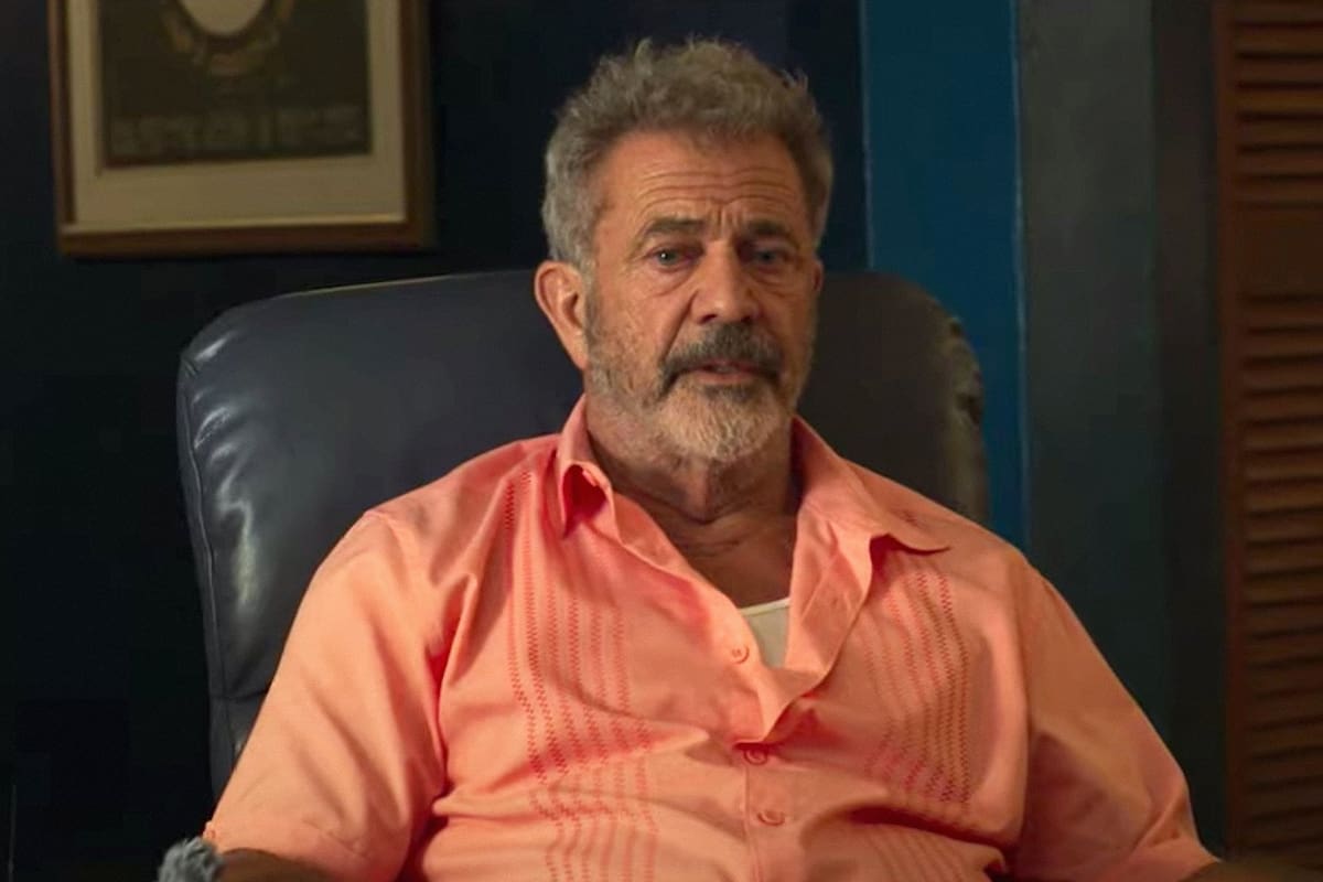 Mel Gibson interpreta a un policía retirado que queda en medio de una catástrofe