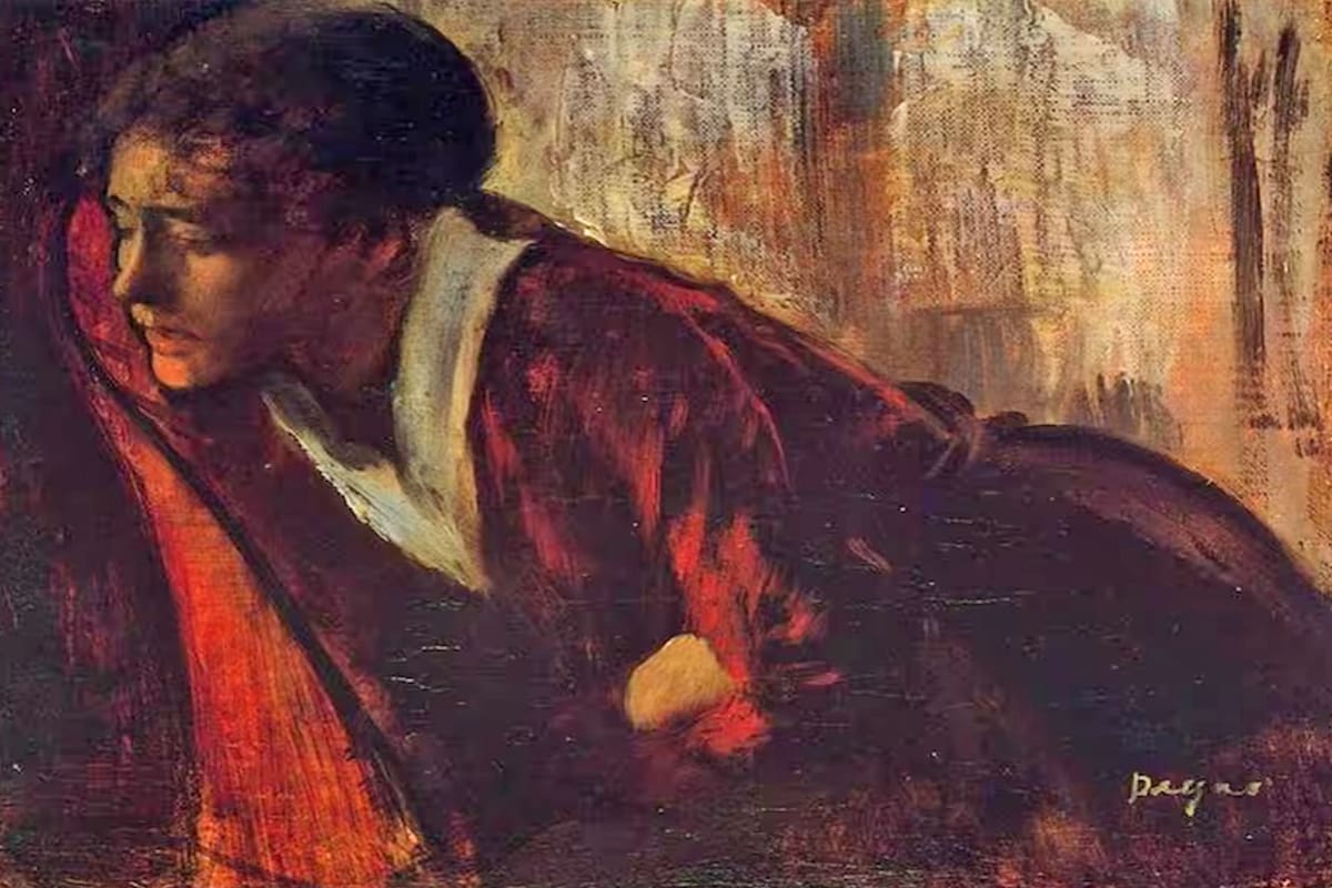 "Melancolía", la obra de Edgard Degás, simboliza el sentimiento de una sociedad desgastada que se reflejó en el resultado electoral del domingo