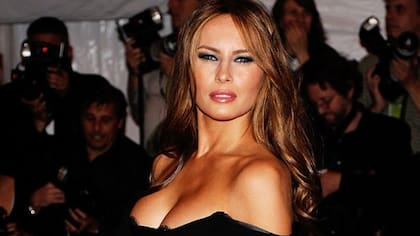Melania transitaba el mundo de la moda antes de casarse con Trump. Aquí, en una gala en Nueva York en 2009