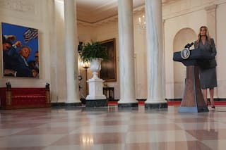 Melania Trump declara en la Casa Blanca que desconocía los crímenes de Jeffrey Epstein