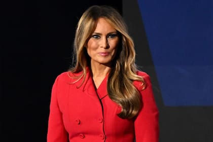 Melania Trump, en la Convención Nacional Republicana, en Milwaukee. (Leon Neal/Getty Images)