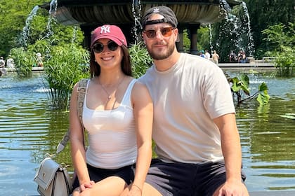 La argentina Iliana Lick y su novio, Steven Melchiorre, viven en Filadelfia.