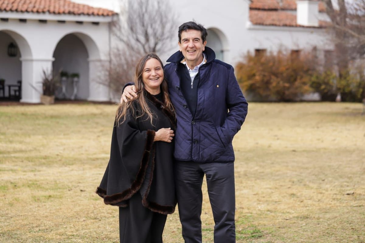 Melconian y María Pía Astori