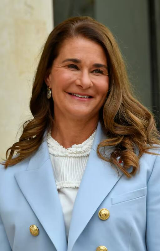 Melinda French Gates, a su llegada al palacio del Elíseo para un foro auspiciado por el presidente de Francia, Emmanuel Macron, el 1 de julio de 2021, en París.
Aurelien Meunier (Getty Images)