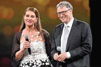 Melinda y Bill Gates, en una fiesta
a beneficio en 2018.