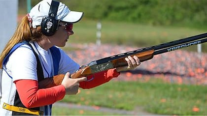Melisa Gil terminó octava en la prueba de skeet