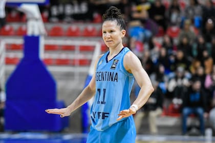 Melisa Gretter es una referente de la selección argentina, transmite calma y es uno de los cerebros del equipo