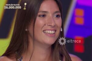 Melissa ganó el premio mayor y también compró la llave (Foto: Captura de TV / eltrece)