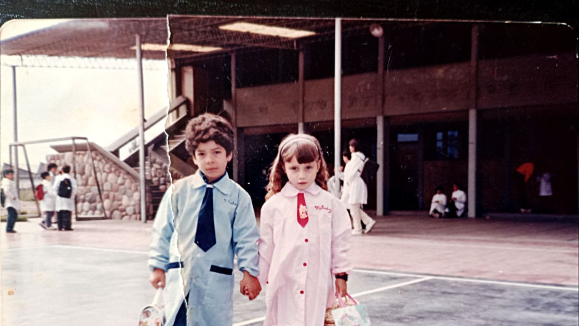 Melody y Nicolás se conocieron en el jardín