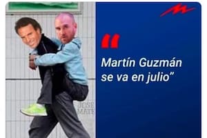Meme de la renuncia de Martín Guzmán a su cargo como ministro de Economía