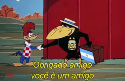 Meme sobre la eliminación de Brasil ante Croacia por penales en los cuartos de final del Mundial de Qatar 2022