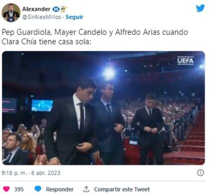 Memes sobre la versión de un romance entre Clara Chía y Pep Guardiola