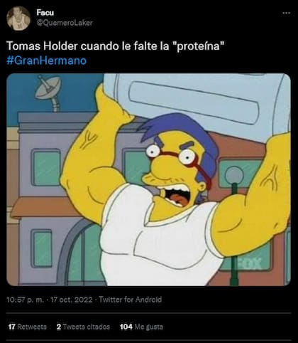 Memes sobre Tomás Holder, influencer rosarino que ingresó a la casa de Gran Hermano (Telefe)