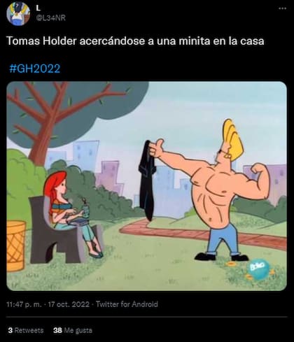 Memes sobre Tomás Holder, influencer rosarino que ingresó a la casa de Gran Hermano (Telefe)
