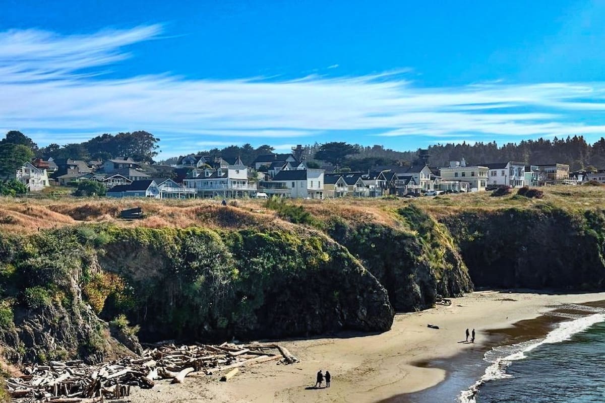 Mendocino, el pueblo de California considerado uno de los más lindos del estado