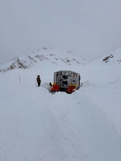 Mendoza, azotada por una nevada descomunal