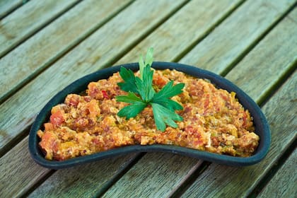 Menemen, huevos revueltos a la turca