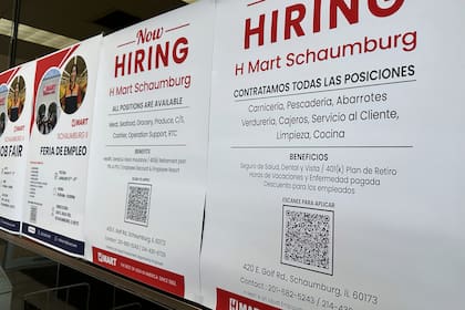 Menos estadounidenses solicitan subsidios por desempleo