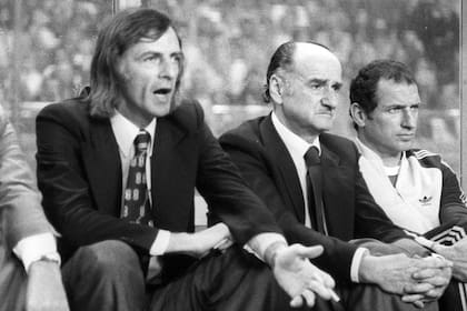 Menotti, en su etapa de DT de la selección