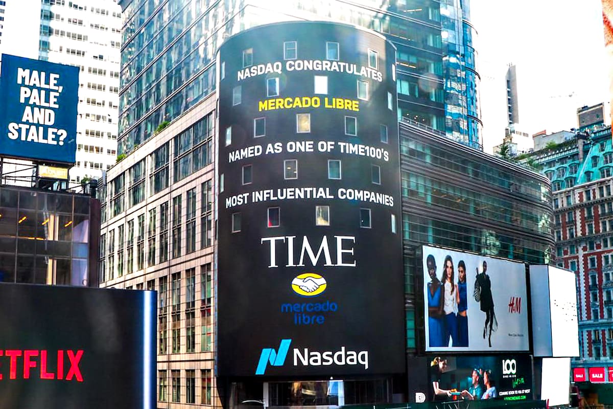 Mercado Libre, reconocido por el índice Nasdaq