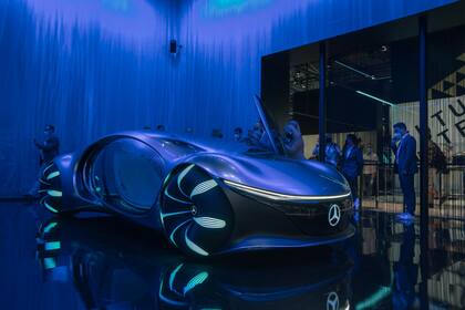 Mercedes-Benz Vision AVTR, uno de los concept cars más futuristas de la muestra