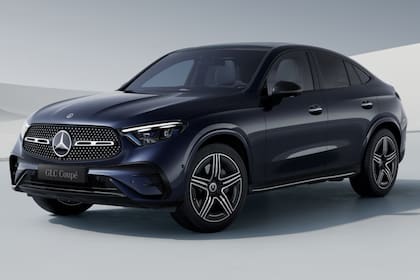 Mercedes GLC Coupé mildhybrid. La marca premium alemana retrasó para 2030 su objetivo de que todos sus modelos sean eléctricos