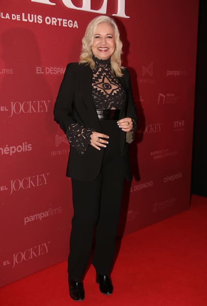 Mercedes Morán, que también participó de El Ángel, también disfrutó de la función de El Jockey