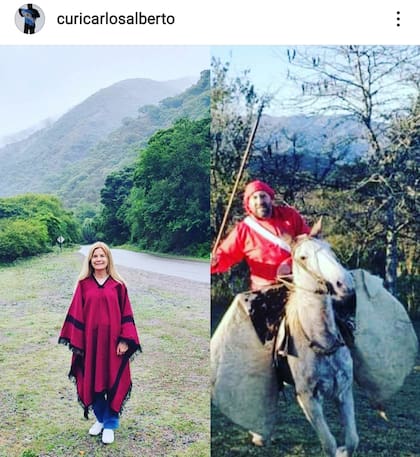Mercedes Ninci y su novio compartieron imágenes de sus momentos juntos y se dedicaron mensajes llenos de amor