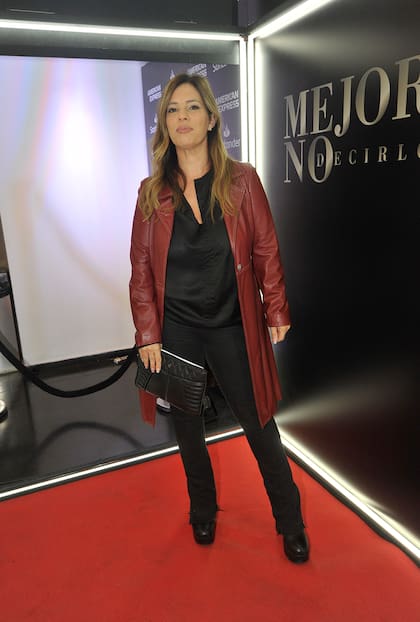 Mercedes Scápola no podía estar ausente en una noche tan especial para su madre