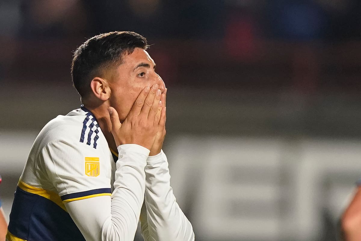 Merentiel fue expulsado y no podrá jugar frente a Belgrano