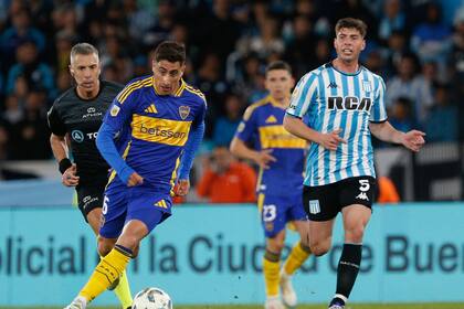 Merentiel y Nardoni, protagonistas del clásico de este sábado entre Racing y Boca