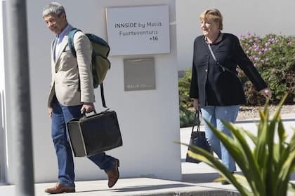 Merkel en Fuerteventura