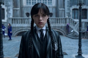 Merlina Addams vuelve a recorrer los góticos pasillos de la Academia Nunca Más, donde le esperan nuevos enemigos y desafíos (Foto: Gentileza Netflix)