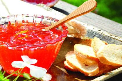 Mermelada de pomelos rosados o chutney cítrico