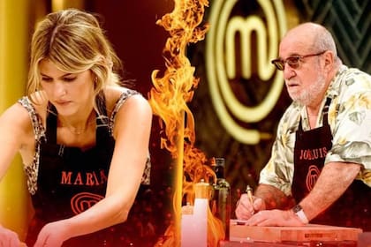 Mery del Cerro y José Luis Gioia quedaron en la cuerda floja y se enfrentaron en la gala de eliminación de Masterchef Celebrity