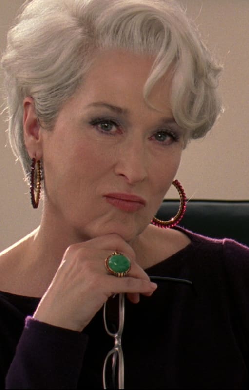 Meryl Streep en El diablo viste a la moda