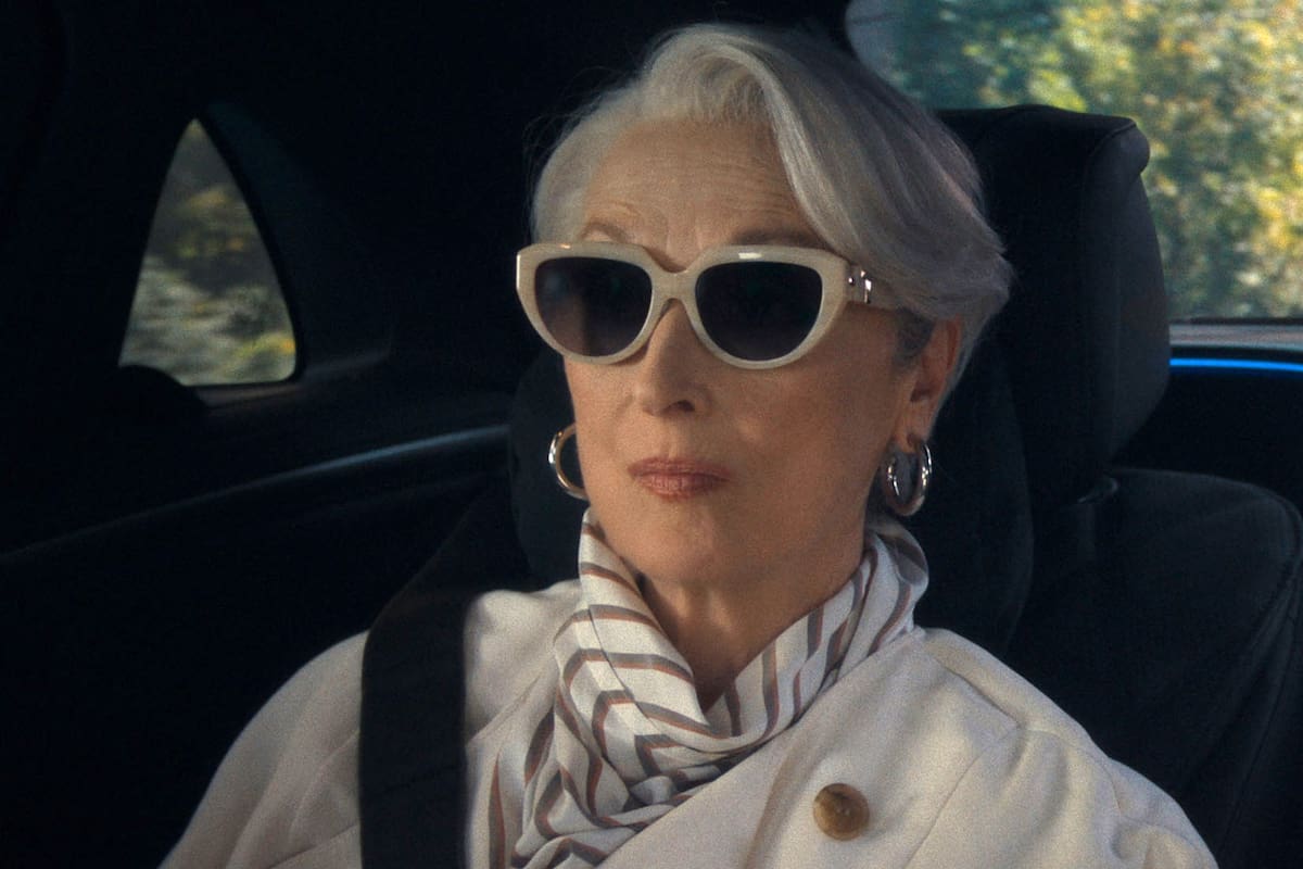 Meryl Streep luce canas en su personaje de El diablo viste a la moda