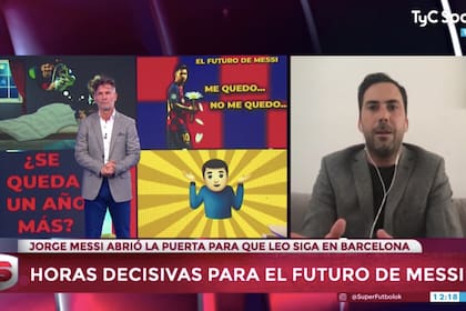 "Más cerca de quedarse": Martín Arévalo explicó que pasará con Messi y Barcelona